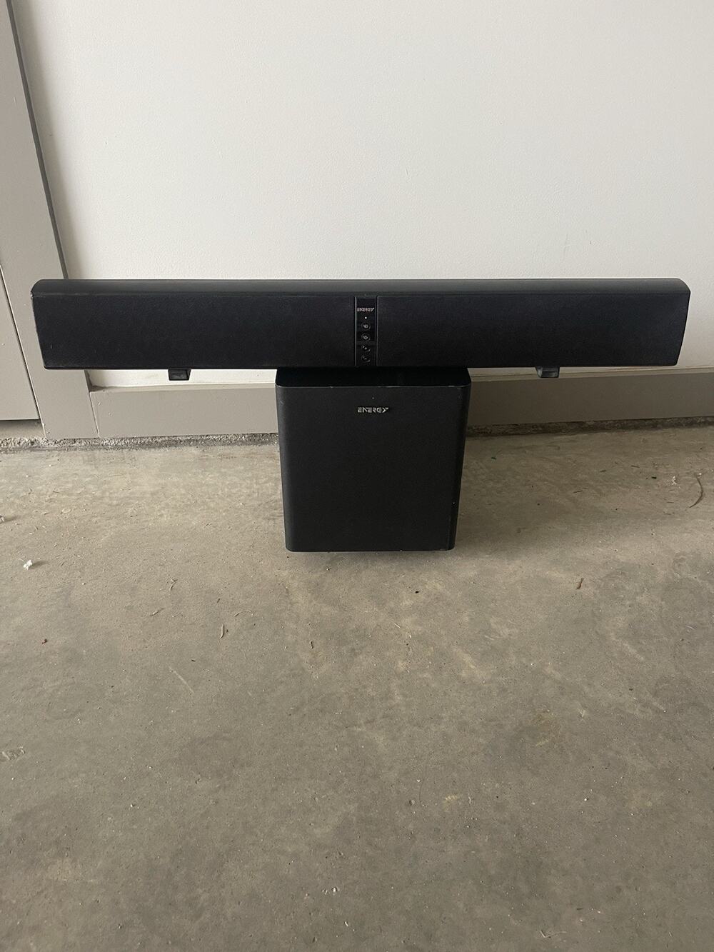 Energy Power Bar Soundbar with Wireless Powered Subwoofer – Tested Working
